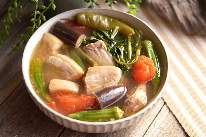 Sinigang có hương vị thơm ngon, tốt cho sức khỏe