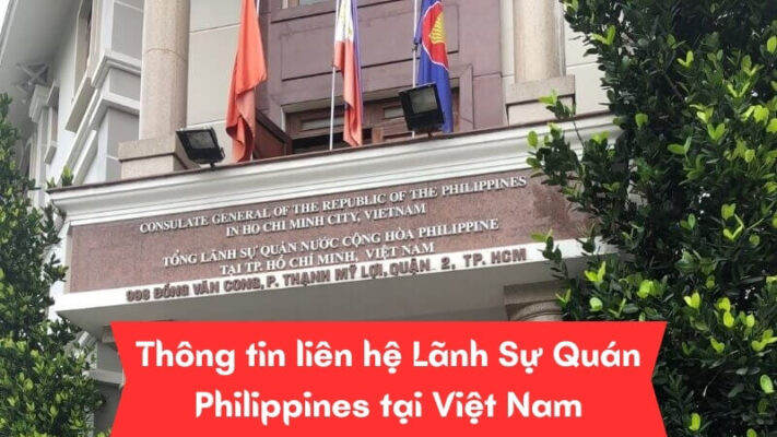 Thông tin liên hệ Lãnh Sự Quán Philippines tại Việt Nam